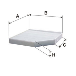 Фильтр салонный Filtron K 1278.