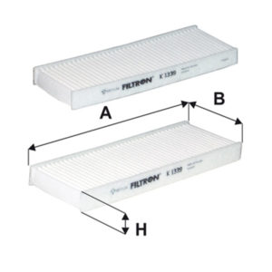 Фильтр салонный Filtron K 1339-2x.