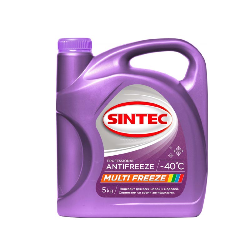 Антифриз Sintec Multifreeze (1 литр) - Автосервис — Фили в ЗАО.
