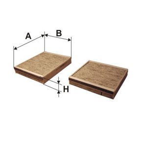 Фильтр салонный Filtron K 1179A-2x.