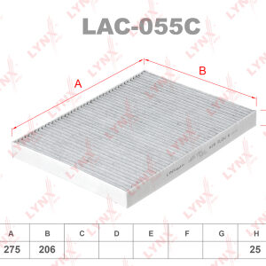 Фильтр салонный Lynx LAC-055C.