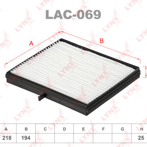 Фильтр салонный Lynx LAC-069.