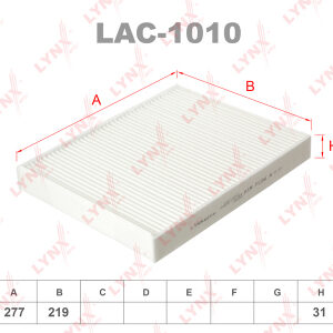 Фильтр салонный Lynx LAC-1010.