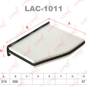 Фильтр салонный Lynx LAC-1011.