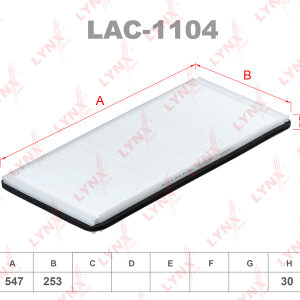 Фильтр салонный Lynx LAC-1104.