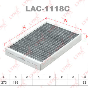 Фильтр салонный Lynx LAC-1118C.