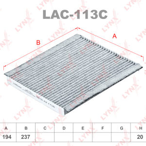 Фильтр салонный Lynx LAC-113C.