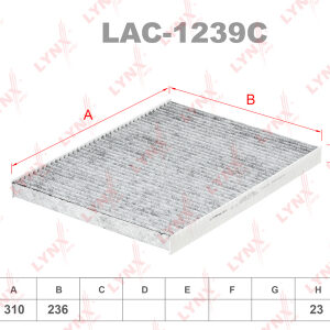 Фильтр салонный Lynx LAC-1239C.