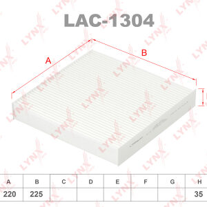 Фильтр салонный Lynx LAC-1304.