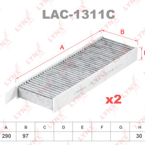 Фильтр салонный Lynx LAC-1311C.