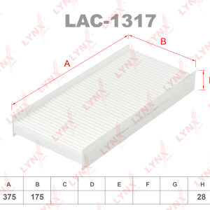 Фильтр салонный Lynx LAC-1317.